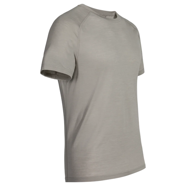 Senti Men's Merino T-shirt — Dove Grey