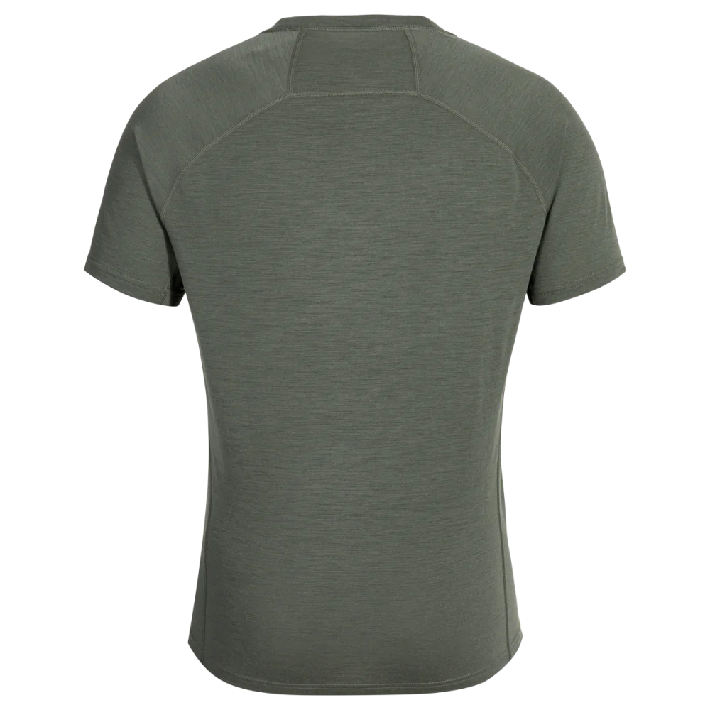 Senti Men's Merino T-shirt — Thyme Green