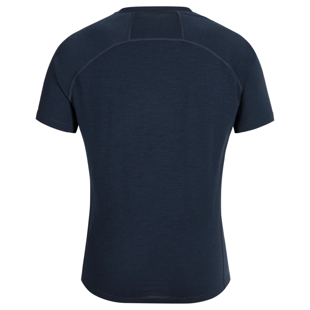 Senti Men's Merino T-shirt — Dark Navy