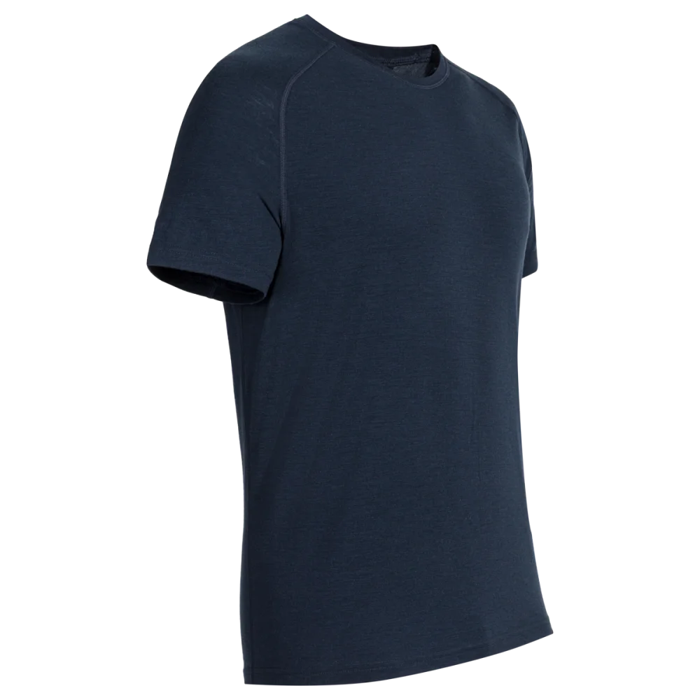 Senti Men's Merino T-shirt — Dark Navy