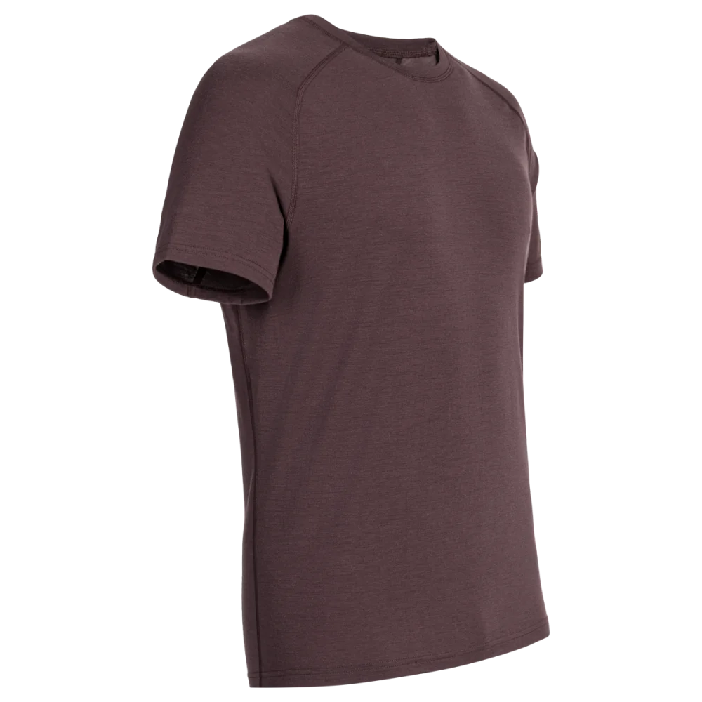 Senti Men's Merino T-shirt — Decadent Red