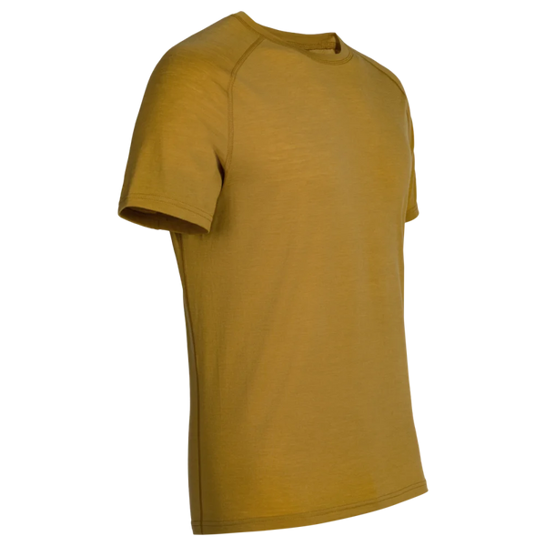 Senti Men's Merino T-shirt — Amber Gold