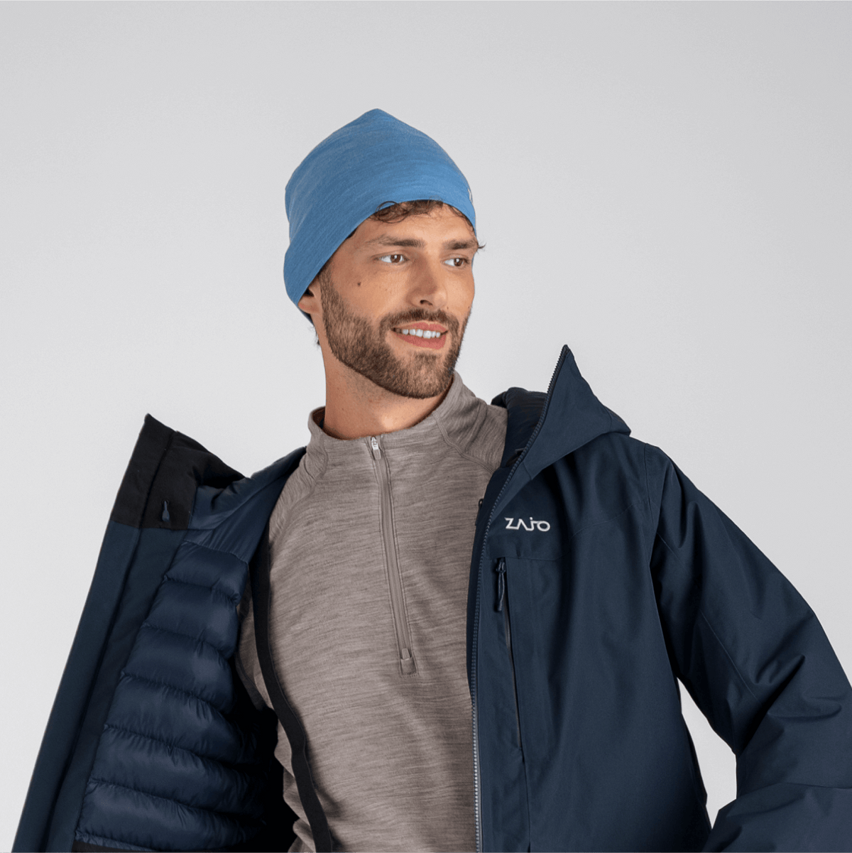 Senti Merino Beanie — Falcon Grey