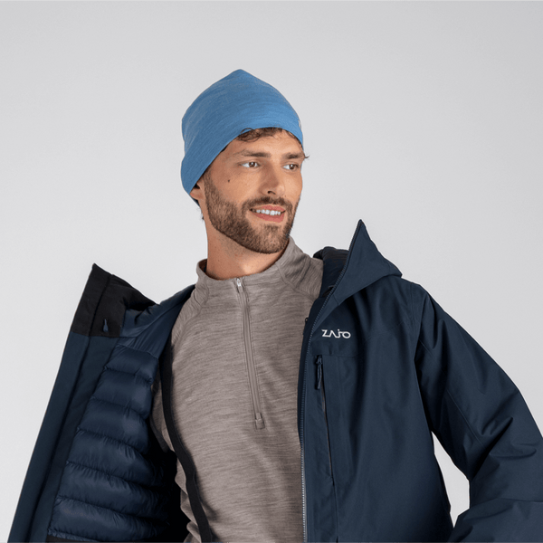 Senti Merino Beanie — Falcon Grey