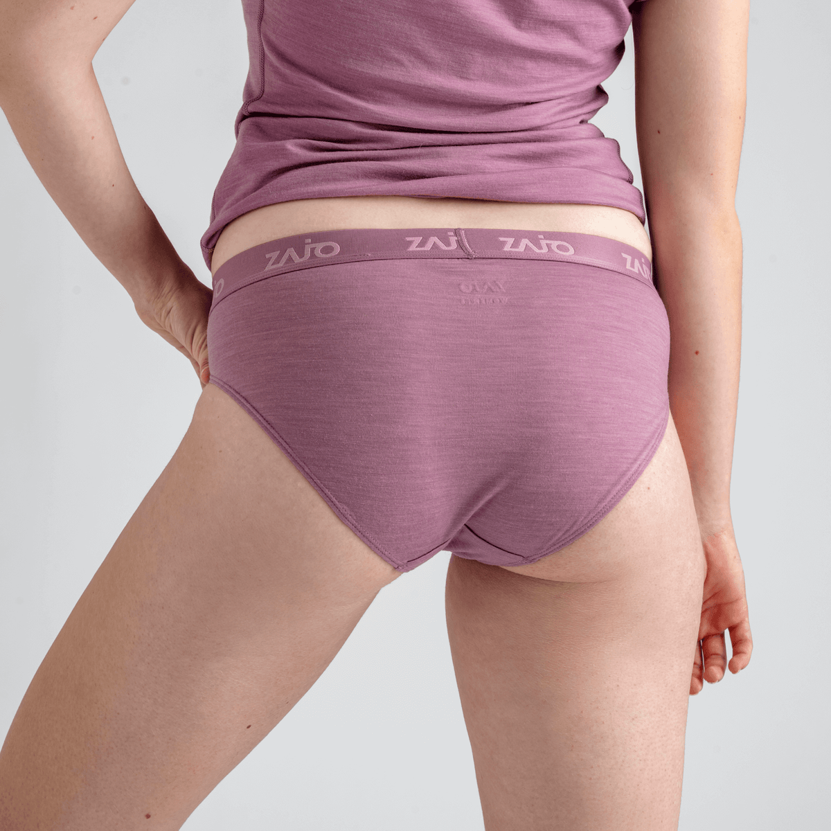 Senti Women's Merino Briefs — Purple