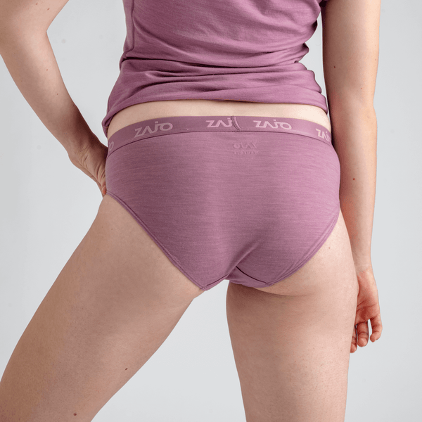 Senti Women's Merino Briefs — Purple