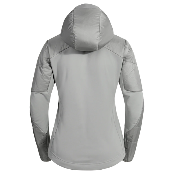 Spiro Women's Insulated Hybrid Jacket — Dove Grey