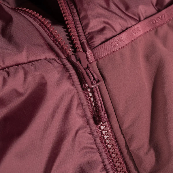 Spiro Women's Insulated Hybrid Jacket — Burned Red