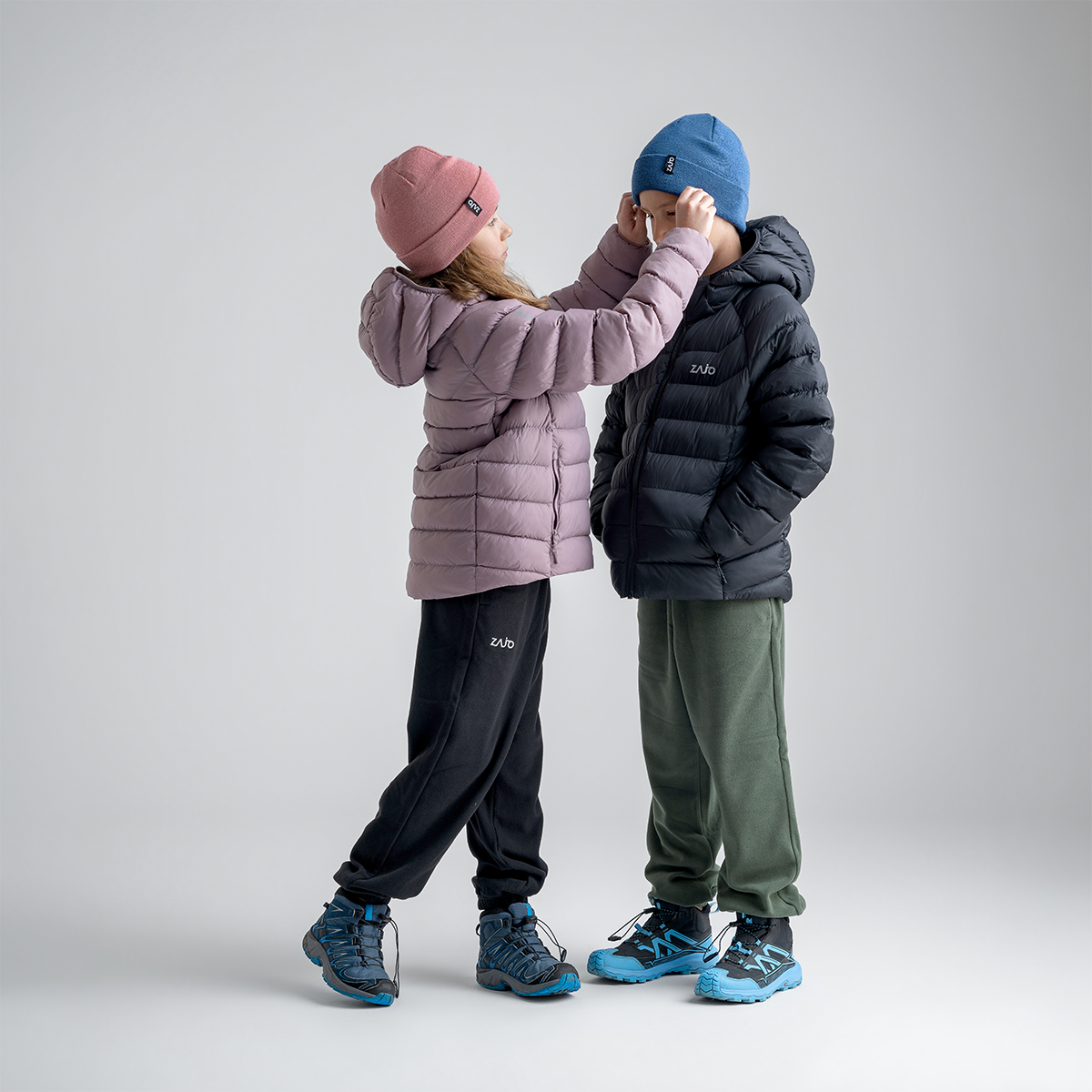 Stilo Kid's Urban Merino Beanie — Tea Rose
