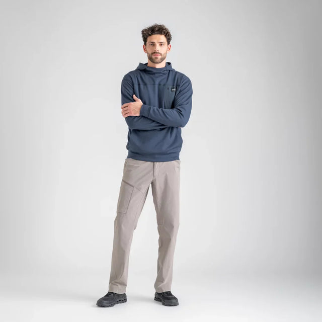 Vespero Men's Merino Hoodie — Navy